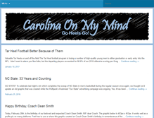 Tablet Screenshot of carolinaonmymind.org